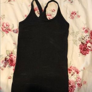 Black Lululemon tank top